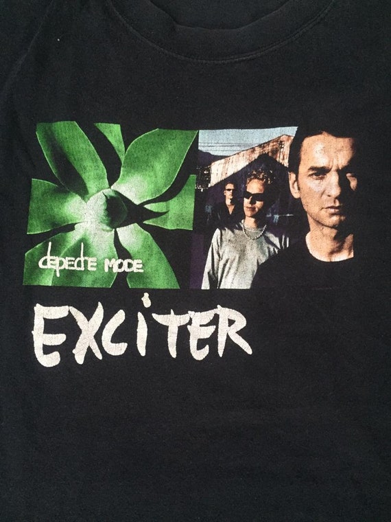 vintage 2001 Depeche Mode Exciter Tour Band t-shi… - image 3