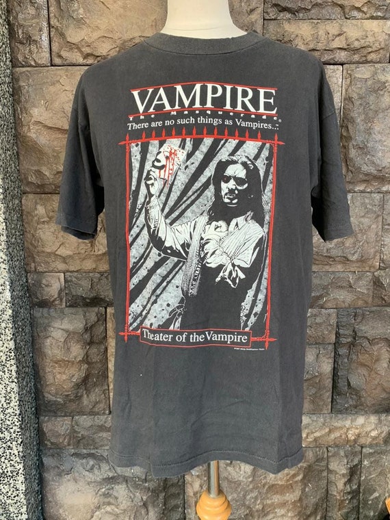 Vintage 90s Vampire Theater of vampire Fashion Victim tshirt