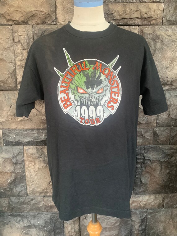 Vintage Beautiful Monsters 1999 Tour / Marilyn Manson / Megadeath 