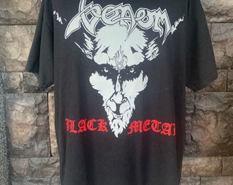 Vintage Venom Black Metal Band T Shirt - Etsy