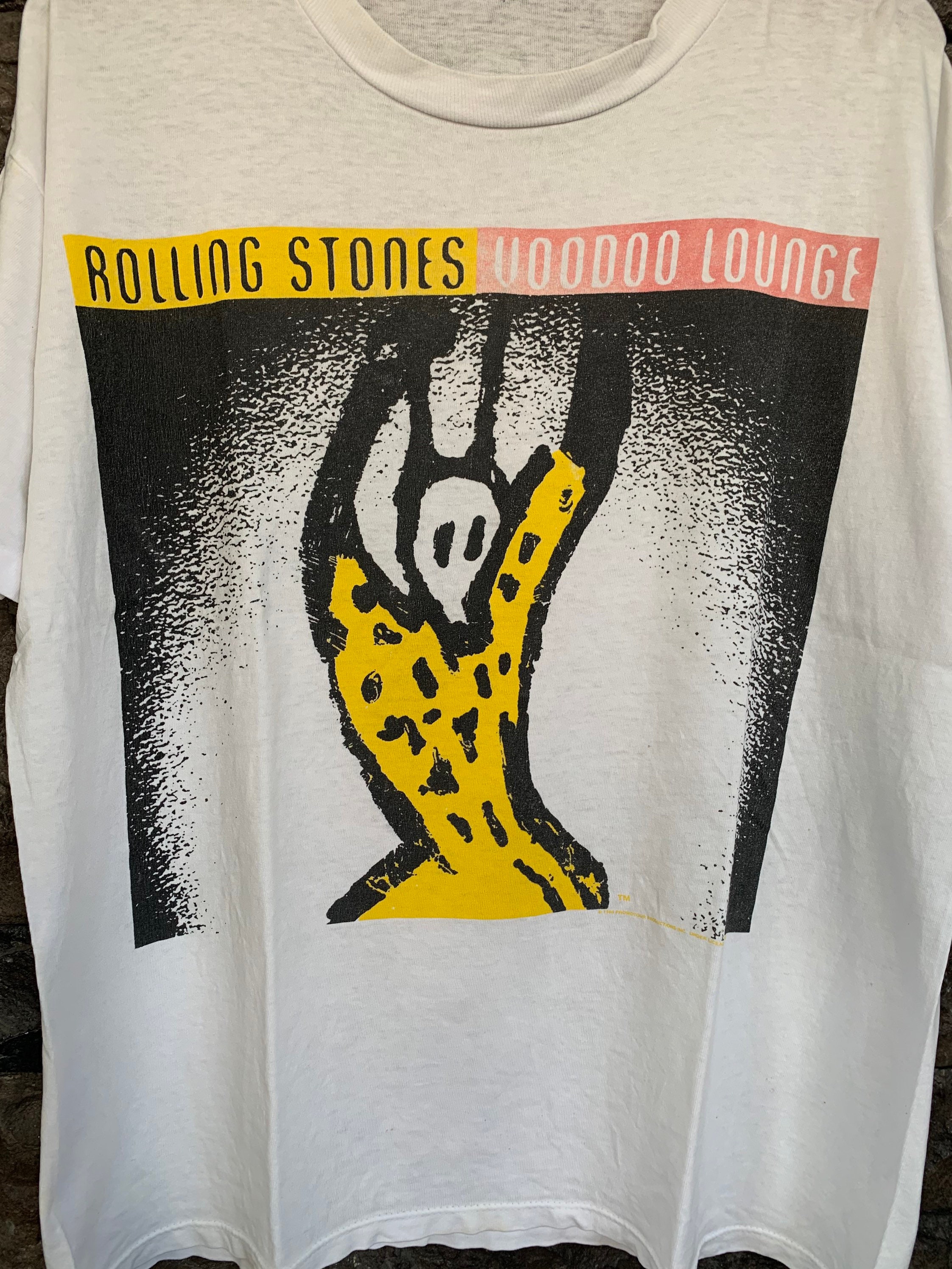 Vintage 90s ROLLING STONES Voodoo Lounge World Tour by 