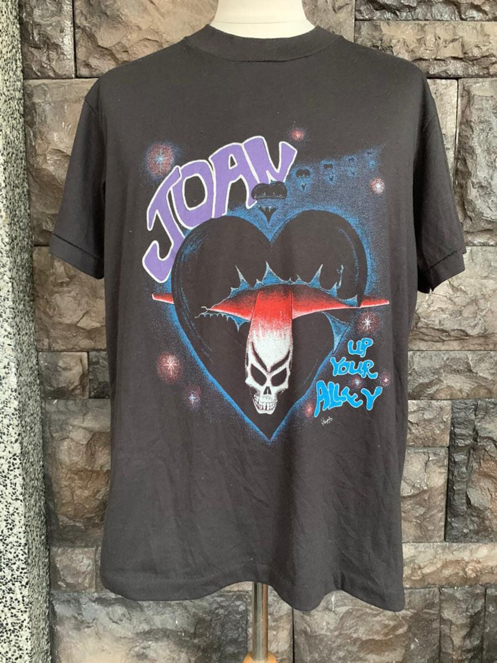 Vintage 80s Joan Jett up Your Alley Promo Tshirt | Etsy