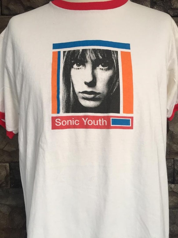 Vintage Sonic Youth Jane Birkin Ringer Tshirt - Etsy