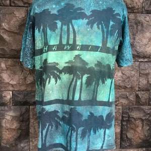 Vintage  Hawaii full printed t shirt