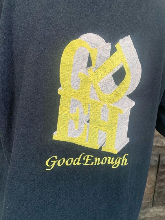 Vintage 90s Good Enough Goodenough Embroidered T Shirt - Etsy