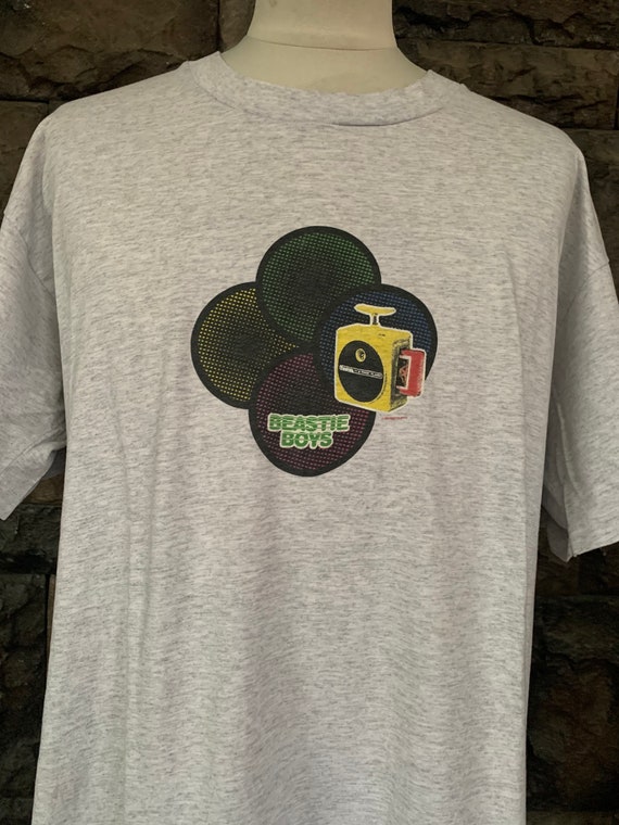 ミュージシャン 90s BEASTIE BOYS shirts Vintage 90s Beastie Boys Dynomite Hip Hop / Rock Band T