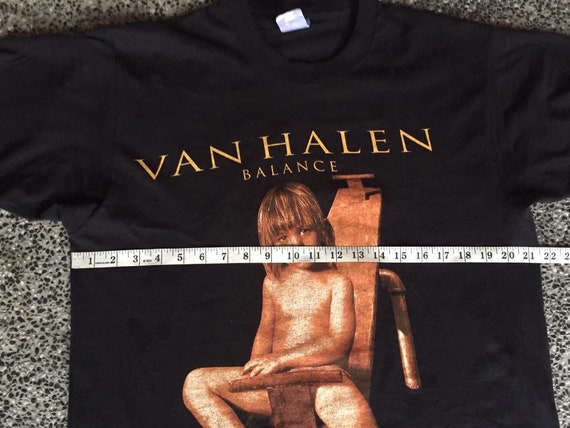 Vintage Rare!! Van Halen Balance World Tour 92 Tshirt - Etsy Vintage Rare!! Van Halen Balance World Tour 92 Tshirt - Etsy