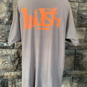 Vintage jaren 90 Bush Rezorblade koffer rockband T-shirt