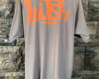 Vintage 90's Bush English Rock Band White Large T Shirt Genre