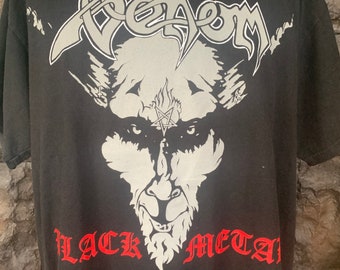 Vintage Venom Black Metal Band T Shirt - Etsy UK