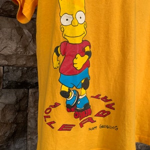 Vintage 90s tshirt The Simpsons Matt Groening Tshirt