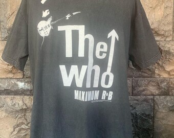 Vintage 80s 90s the Who 25th Anniversary T-shirt 25th English Hard