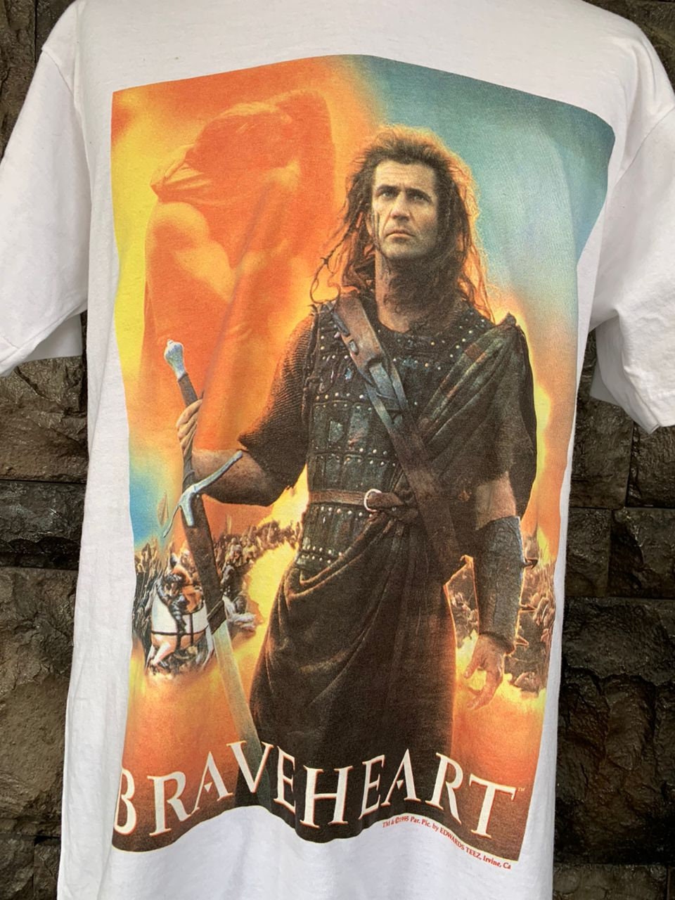 Vintage 90s Braveheart Movie Promo T Shirt - Etsy
