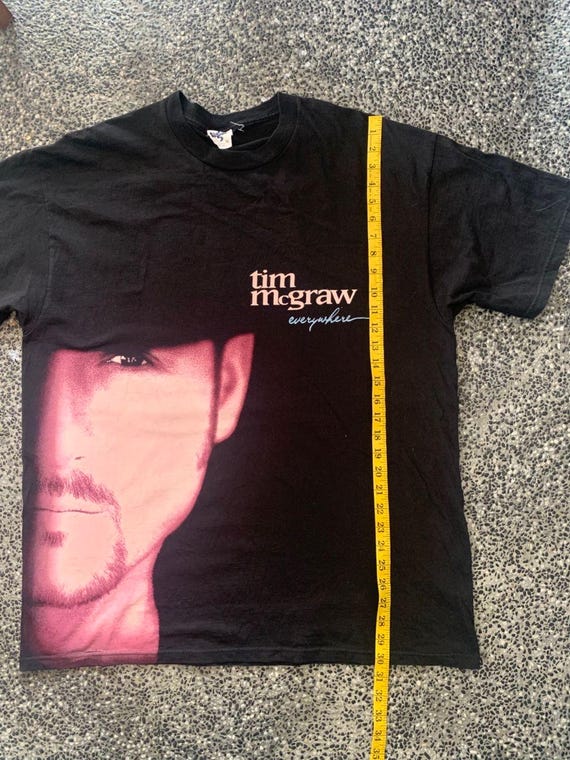 Vintage 90s Tim Mcgraw American Country Singer / Actor T Slhirt - Etsy