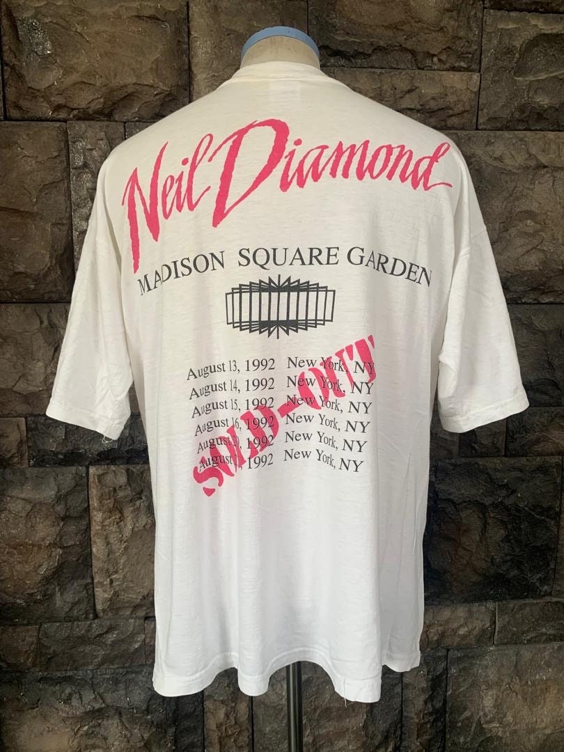 USA製】90s Neil Diamond 92-93 総柄tシャツ XL