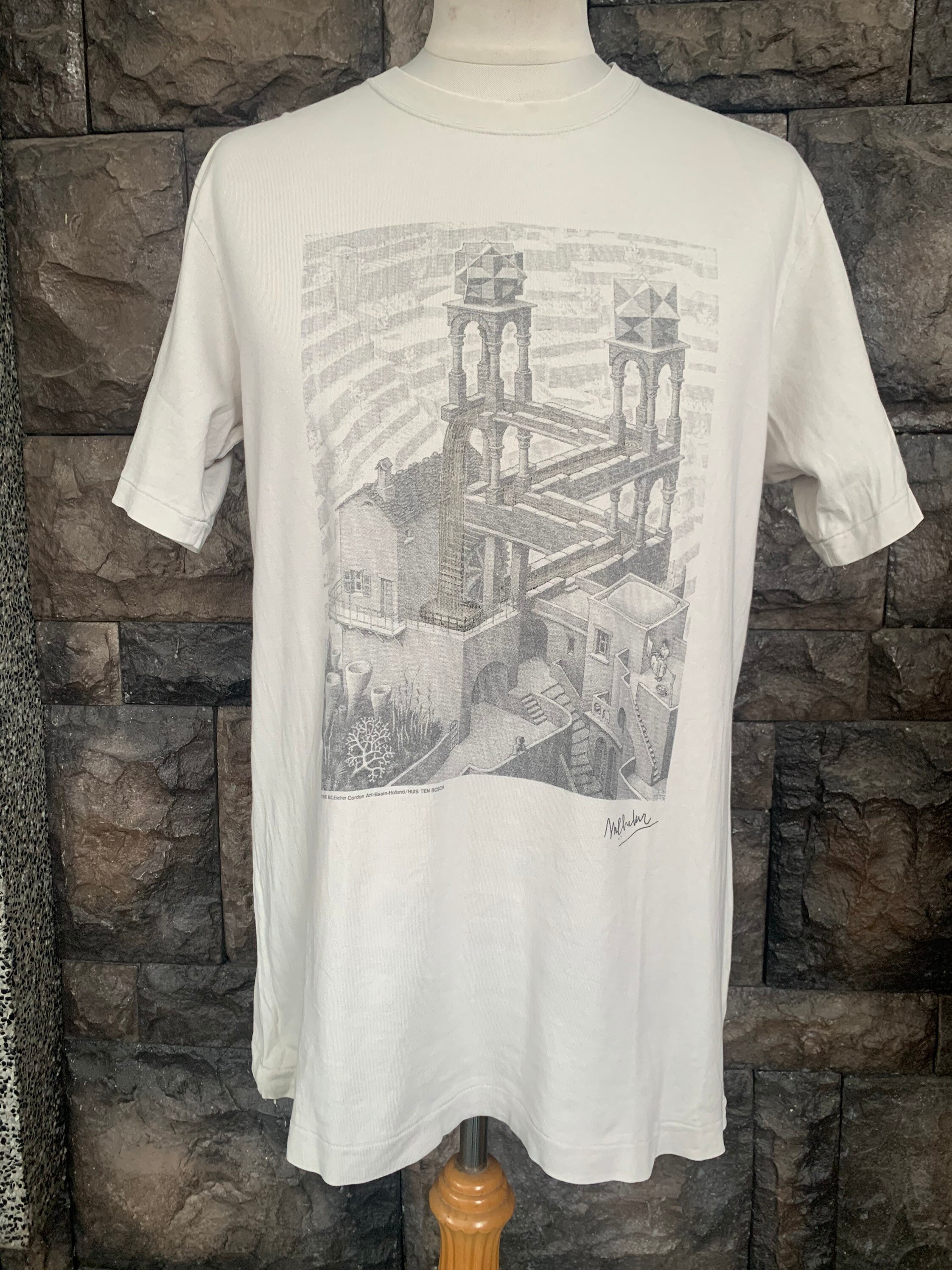 Vintage 90s M.C. Escher Cordon Art Baarn Holland / Huis Ten