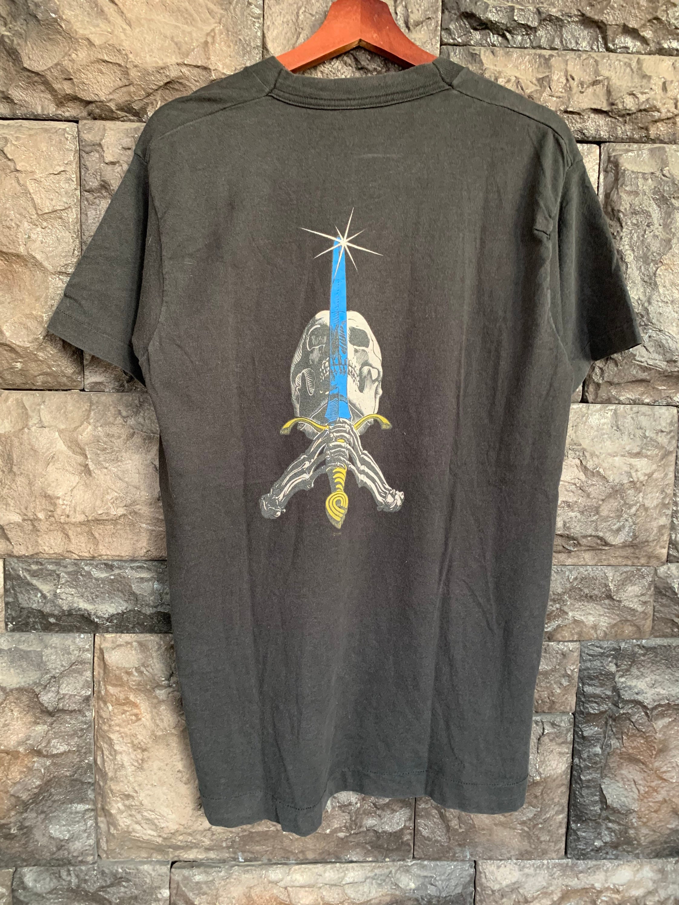 Vintage 90s POWELL PERALTA Skull and Sword Skateboard Tshirt Vintage 90s POWELL PERALTA Skull and Sword Skateboard Tshirt