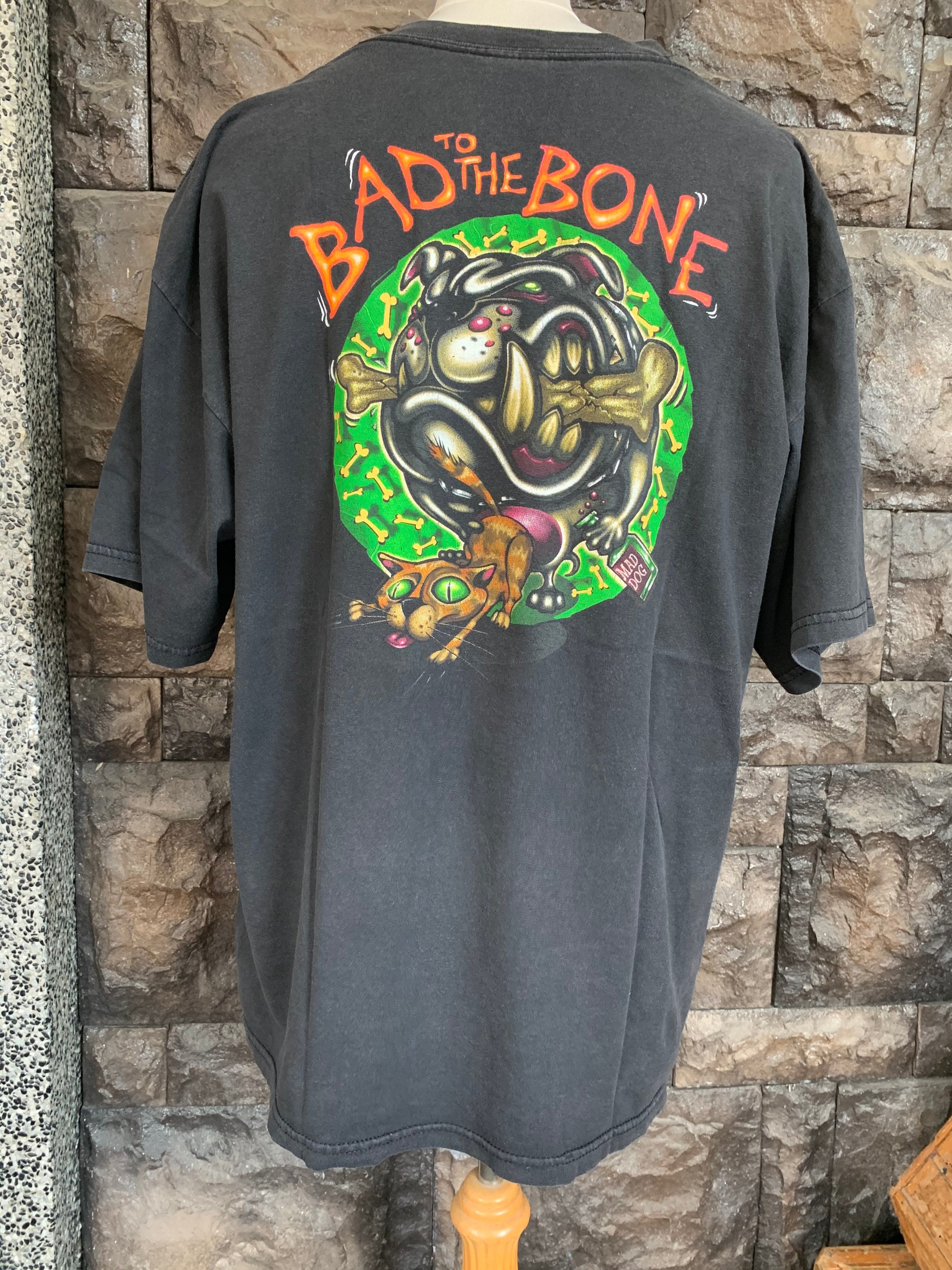 Vintage GEORGE THOROGOOD Bad to the Bone Tour Tshirt - Etsy