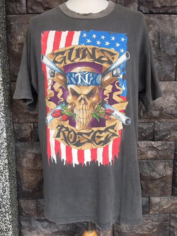 Vintage Guns N Roses Band Here Today Gone To Hell T Shirt Etsy