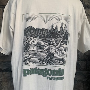 Patagonia fly fishing t shirt discount