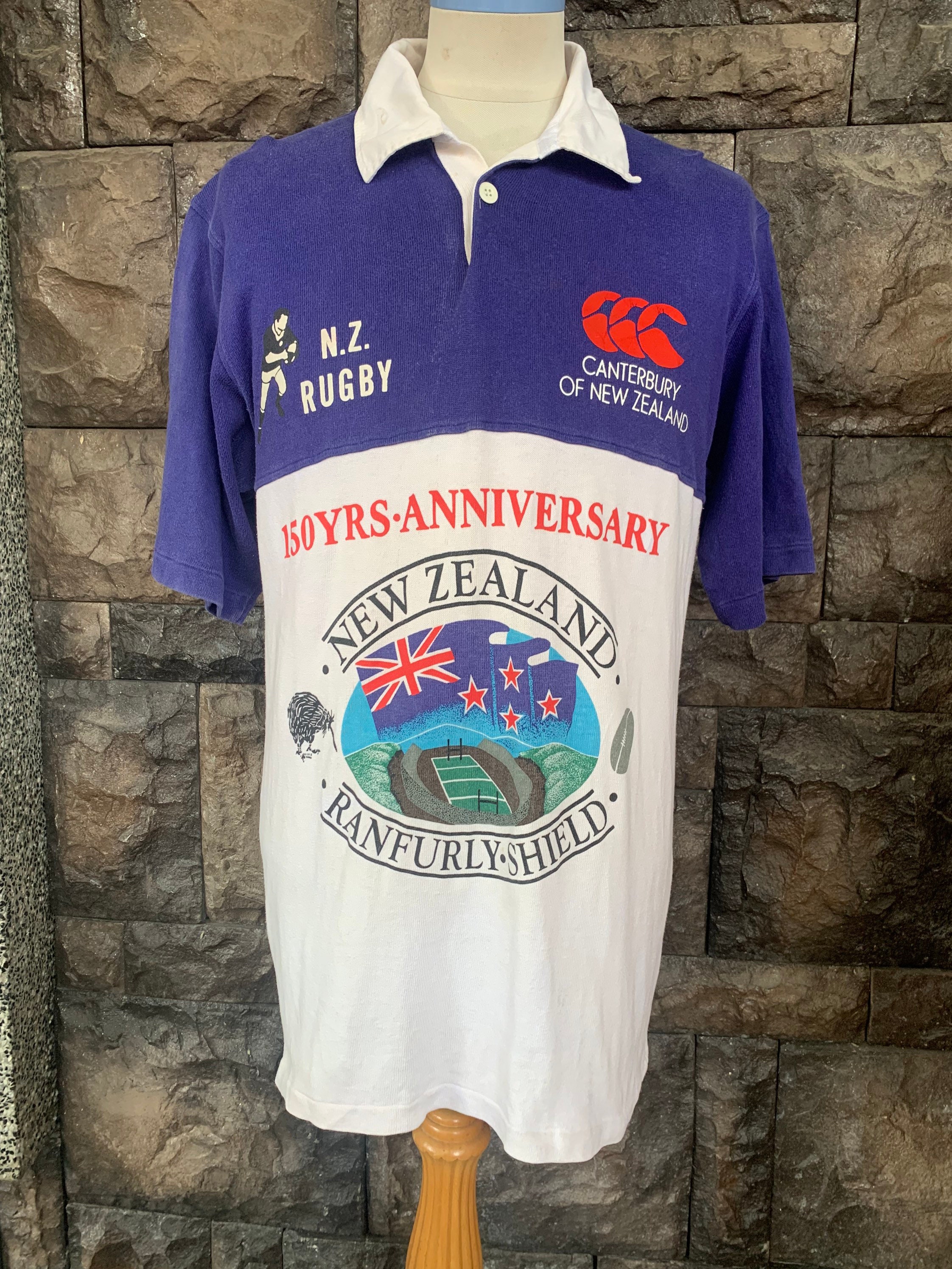 Vintage Canterbury New Zealand 150th Anniversary Sailing Big