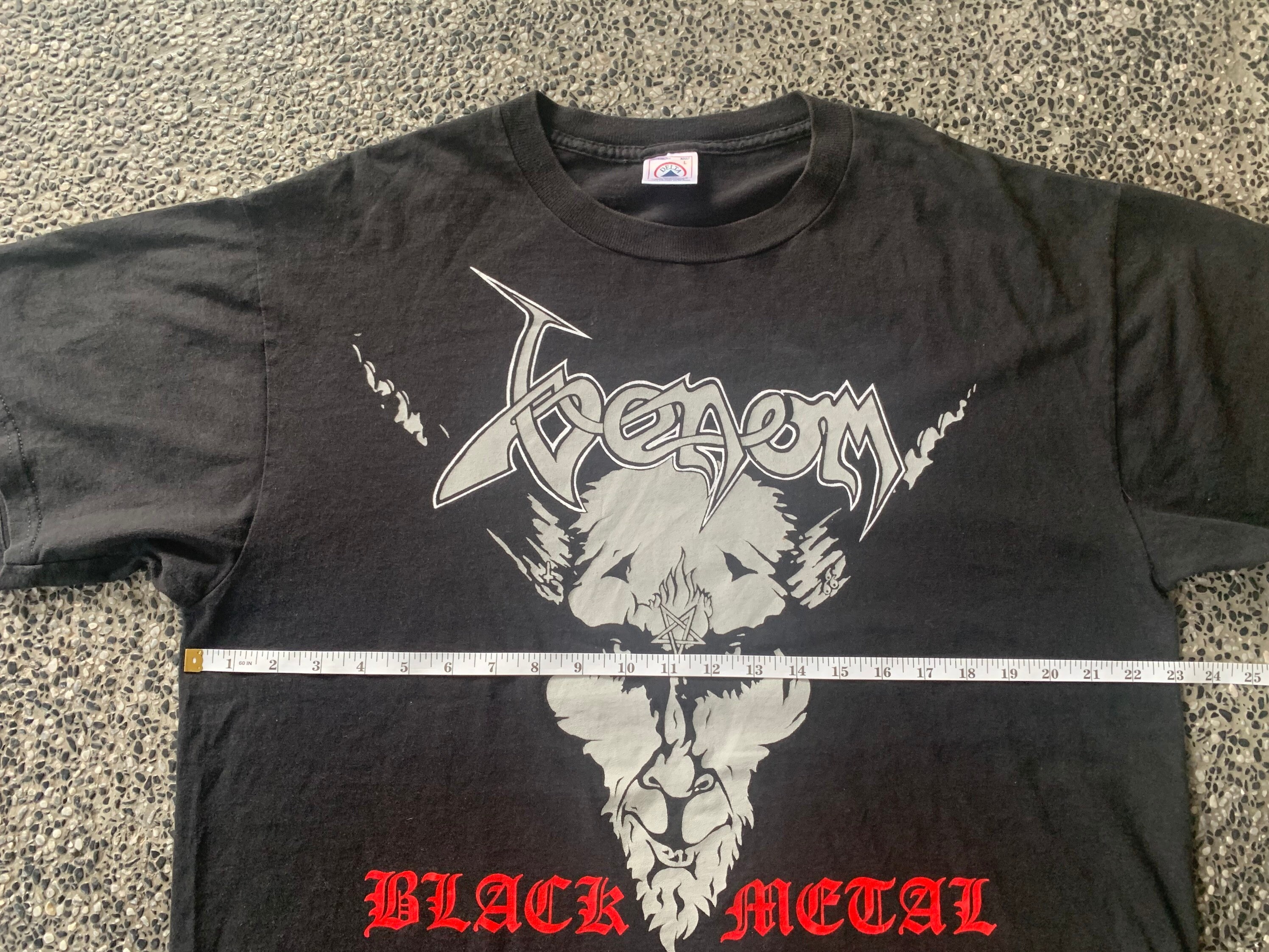ヴィンテージ ヴェノム ブラックメタルバンド Tシャツ - Etsy 日本