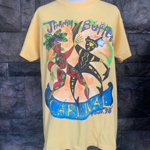 Vintage 90s Jimmy Buffett Carnival Tour 1998 T shirt