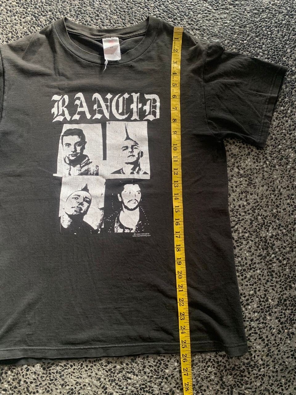 00s 2001 RANCID Tシャツ Vintage 2001 Rancid Rock Band T Shirt - Etsy