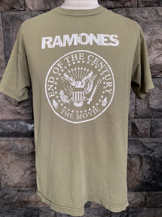 RAMONES ヴィンテージ　Tシャツ Vintage Ramones End of the Century Movie Rock Band T Shirt - Etsy