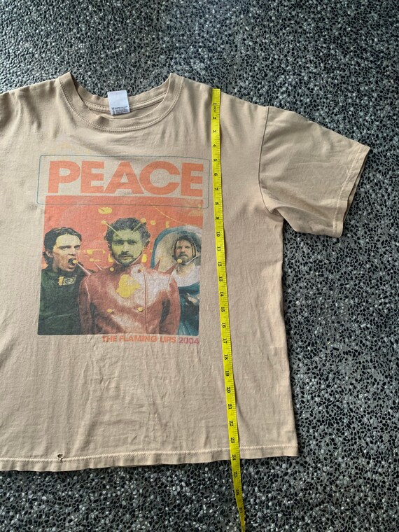 Vintage 2004 the Flaming Lips PEACE “let's Go to Mars Not Iraq