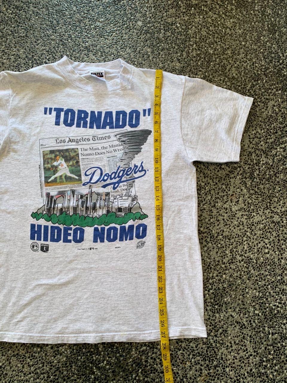 ヴィンテージ 90年代 ドジャース MLB フロントページ 野茂英雄
