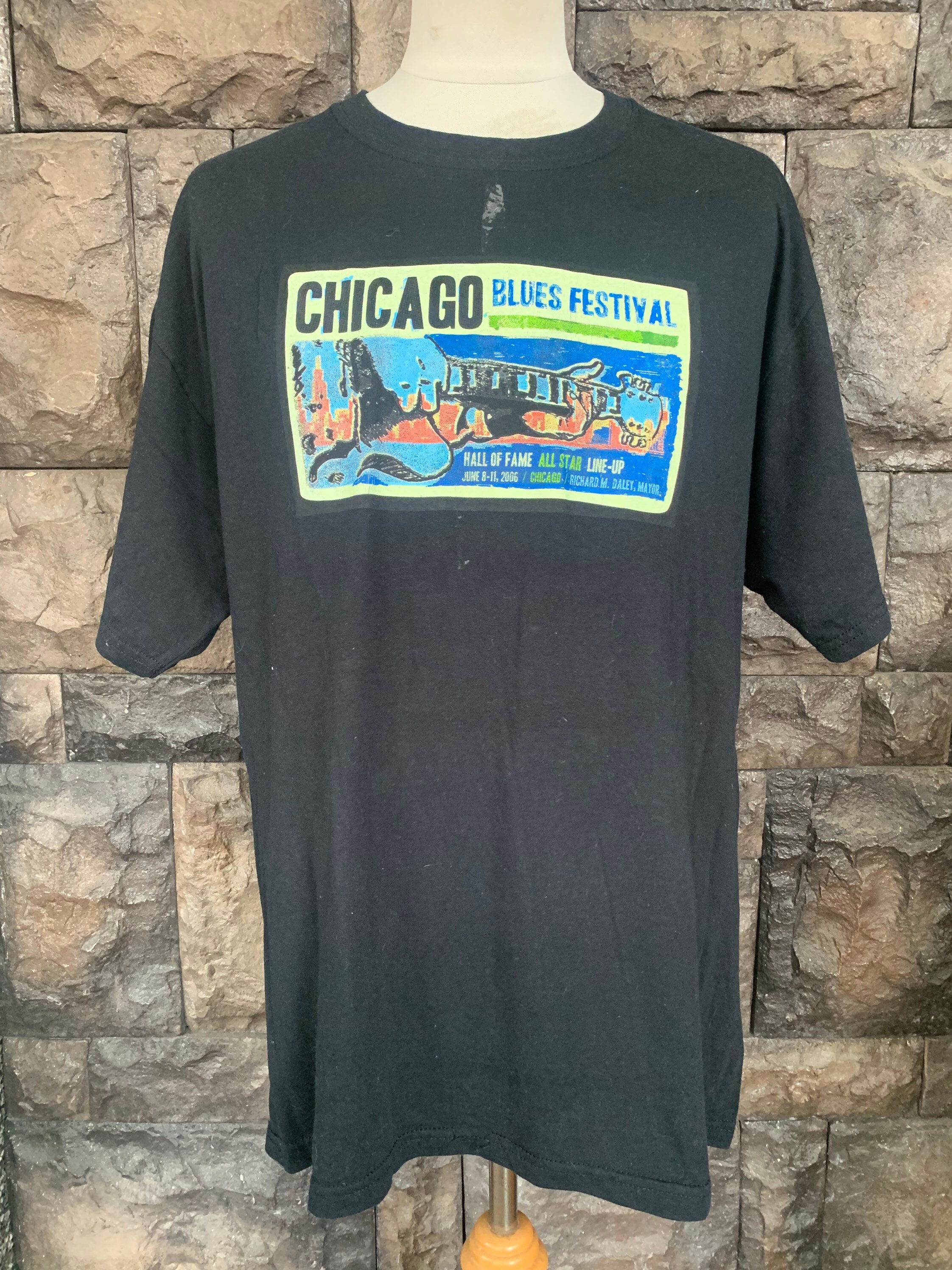 90s Chicago Blues Festival Tシャツロングビーチ音楽 Chicago Blues Festival Tshirt - Etsy