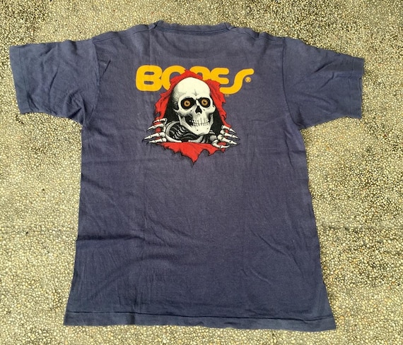 Vintage 1994 Bones Powell Peralta Skateboard Tshir