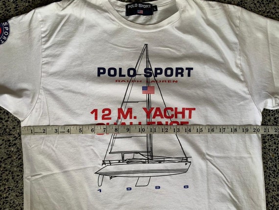 Vintage 90s Polo Sport Yacht 12 M yacht Polo Ralp… - image 7