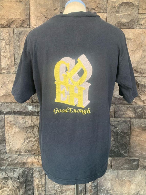 【GOODENOUGH UK】Tシャツ　90s Vintage 90s Good Enough Goodenough Embroidered T Shirt - Etsy