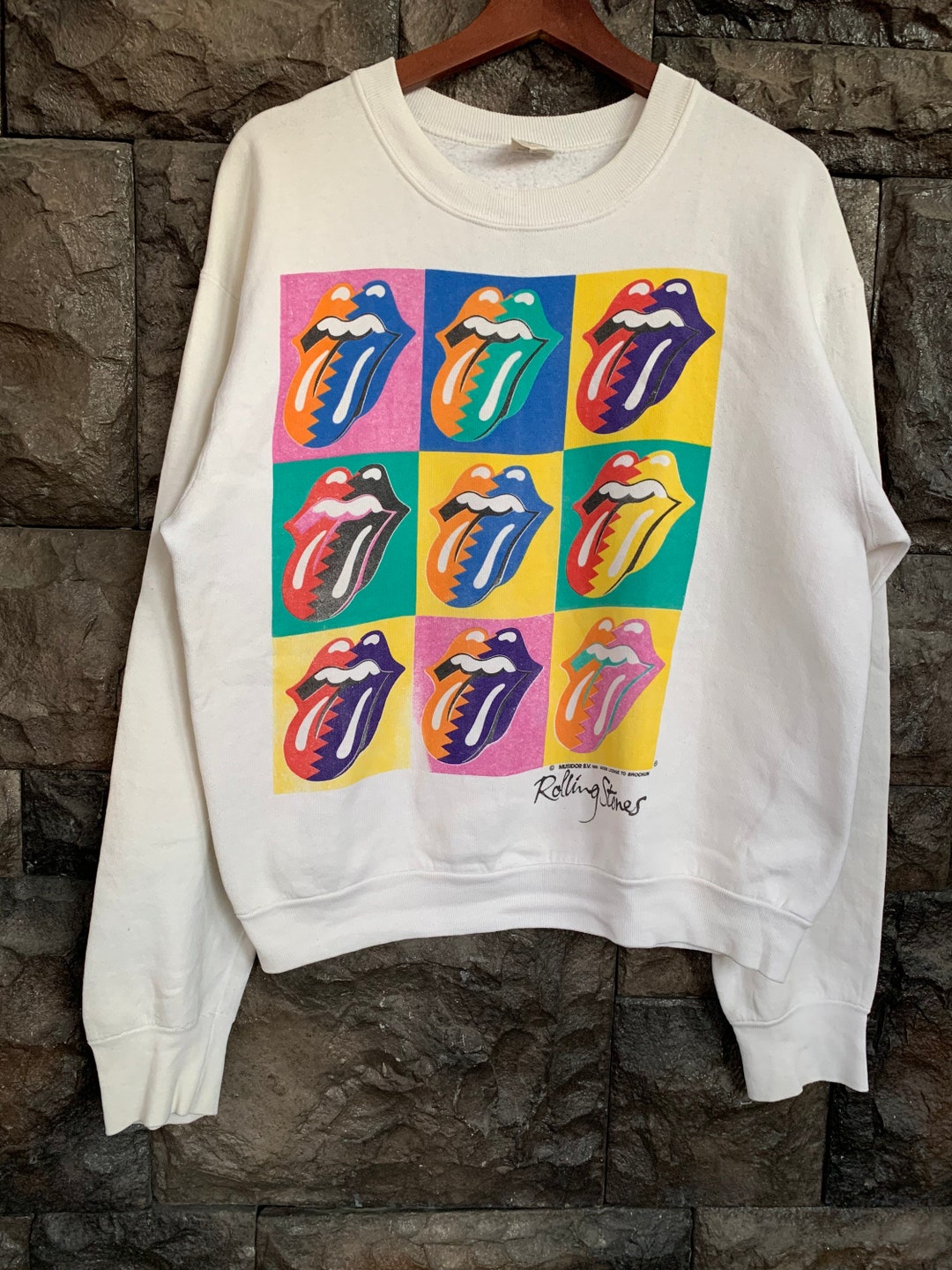 Vintage Rare Brockum Rolling Stones Voodoo Lounge Tour 94/95