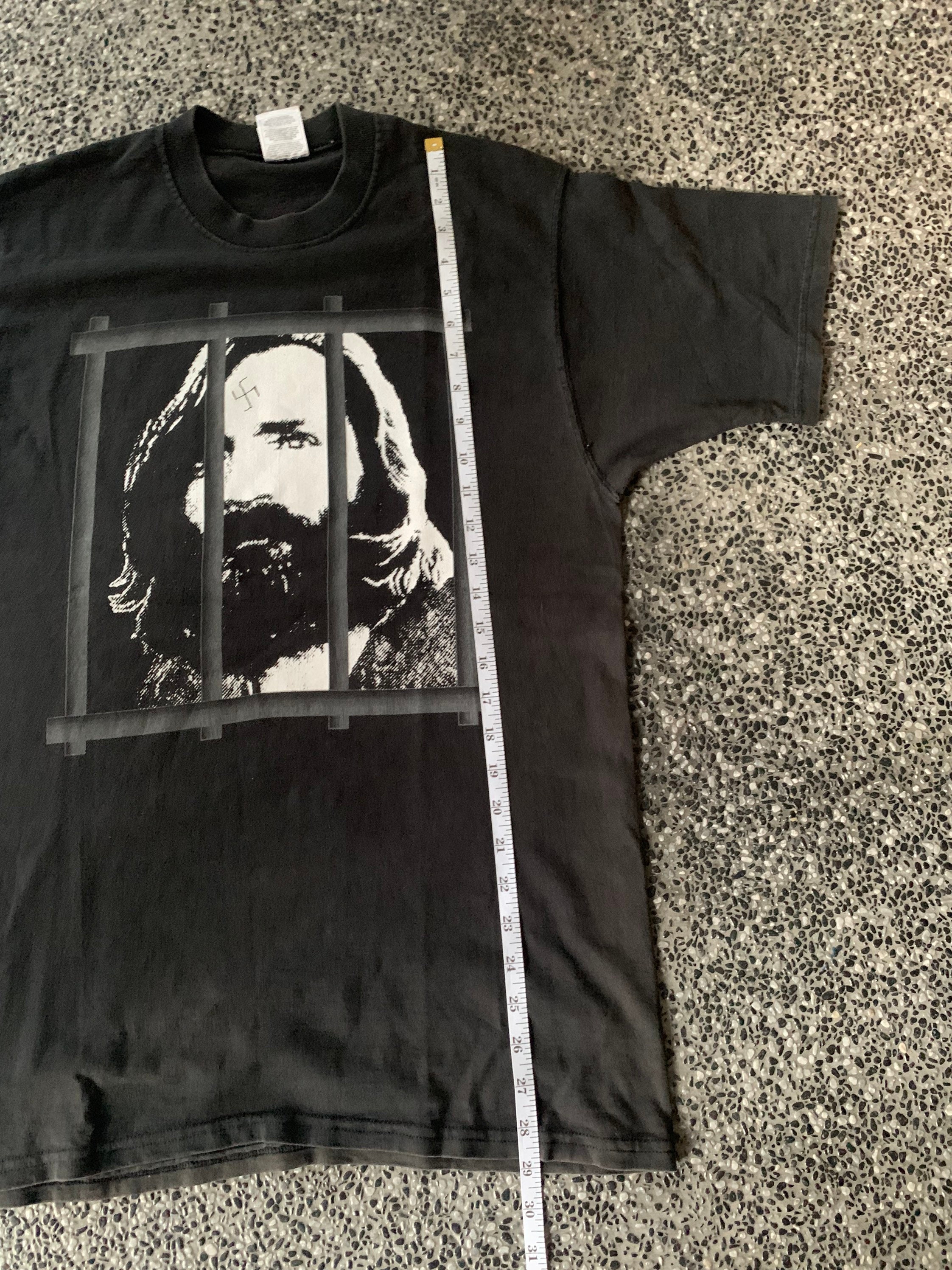 Vintage Charles Manson Charlie Will Never Surf T Shirt - Etsy Vintage Charles Manson Charlie Will Never Surf T Shirt - Etsy