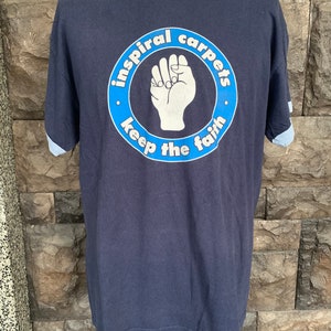 t-shirt gardez la foi Inspiral Carpets vintage