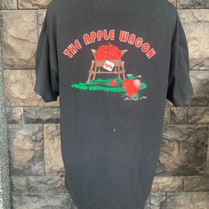 Vintage jaren 90 The Apple Wagon-T-shirt