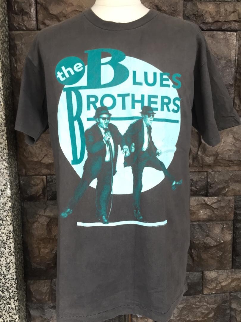 Vintage 90s the blues brother America musical comedy film  t shirt