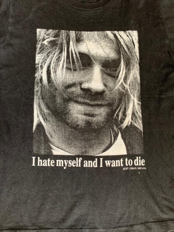 Vintage Kurt Cobain Nirvana Bootleg T shirt