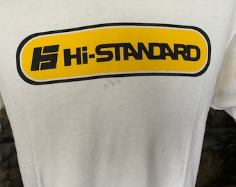 Vintage 90s Hi-standard Making the Road Tour 1999 Japanese Punk