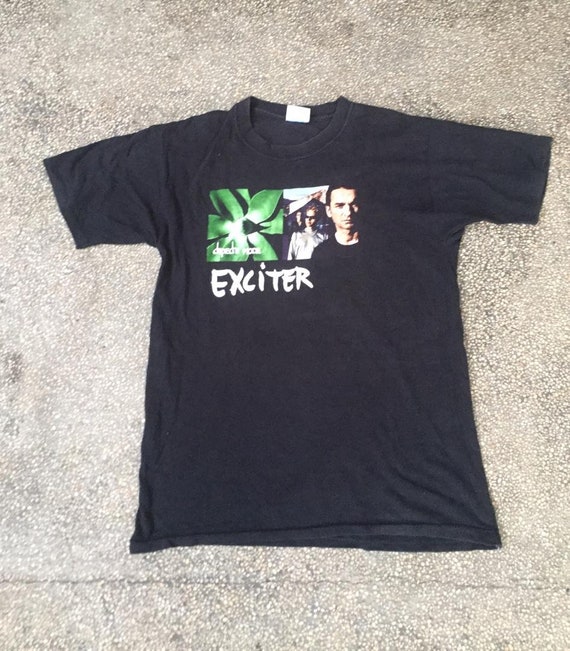vintage 2001 Depeche Mode Exciter Tour Band t-shi… - image 1