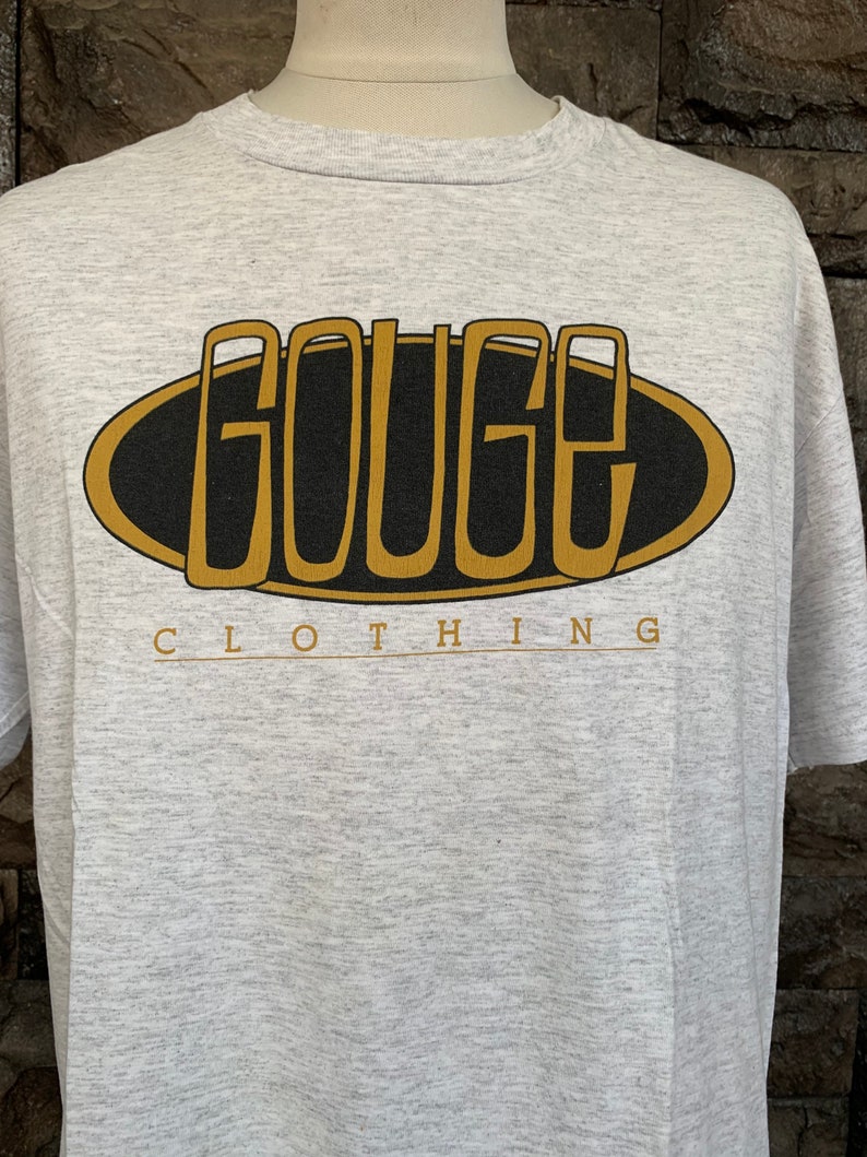 Vintage 90s Gouge Skate Surf Skatewear Tshirt