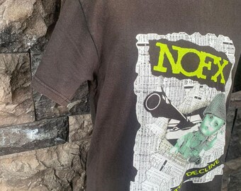 Vintage NOFX the Decline Rock Band T Shirt - Etsy