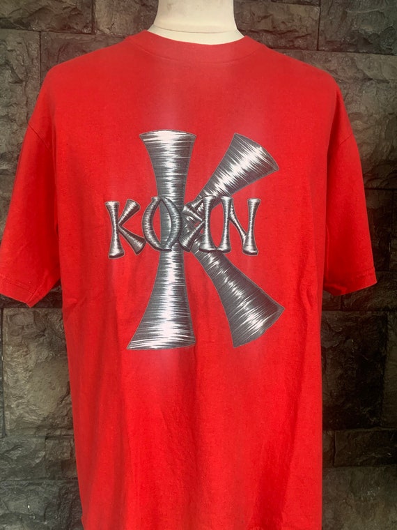 Buy Vintage 90s KORN Follow the Leader Band T Shirt Online in