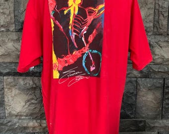 【90s】プラネットハリウッド シルベスター・スタローン Tシャツ XL 90年代ヴィンテージ プラネットハリウッド シルベスター・スタローン