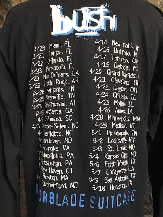 Vintage 90s Bush Band Long Sleeve 