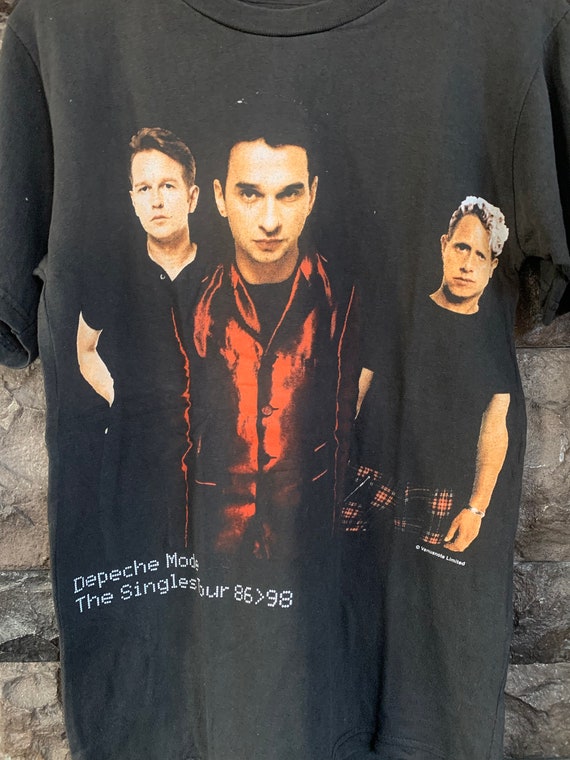 Vintage Depeche Mode the Singles Tour 86 98 T Shirt - Etsy
