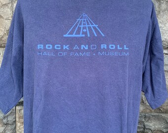 Vintage 90s Rock Roll Hall Fame Museum Music History Concert Band